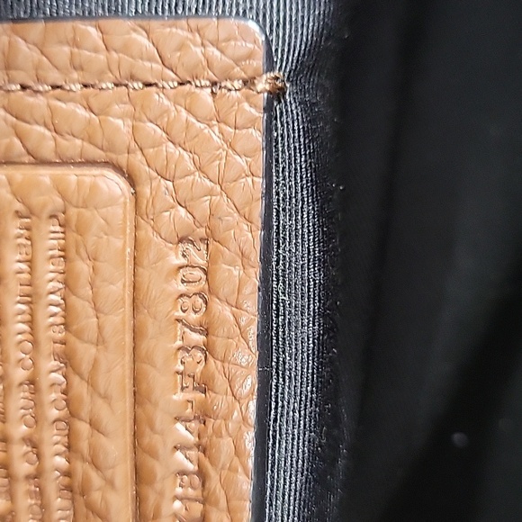 Men's Coach Brown/Black Pebble Leather Backpack F37802 - Picture 16 of 16